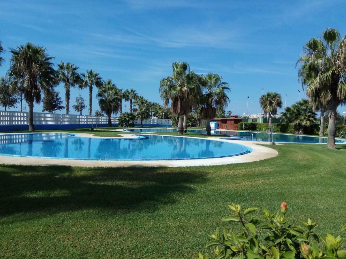Apartamento Almerimar Primera Linea De Playa ภายนอก รูปภาพ